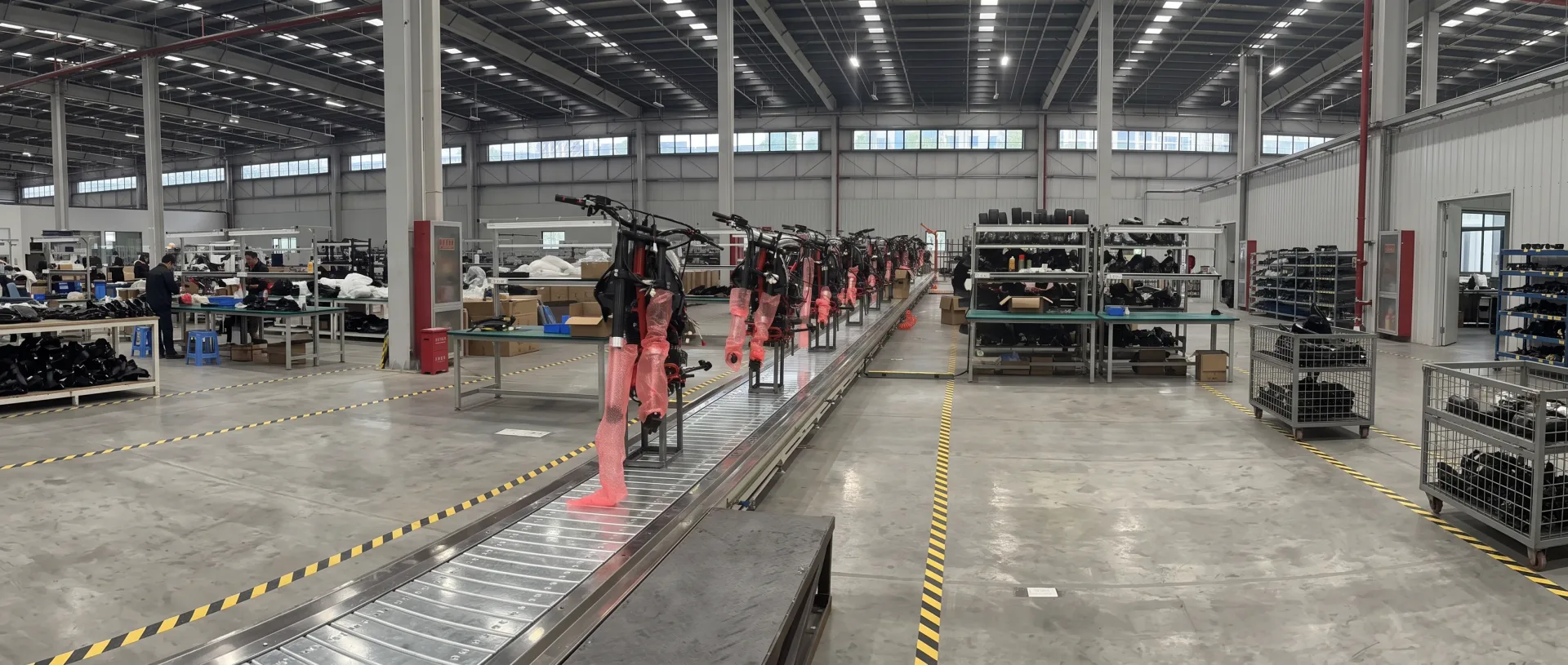 Factory & Customization: In-House Production Lines + Robust Partner Factory Network