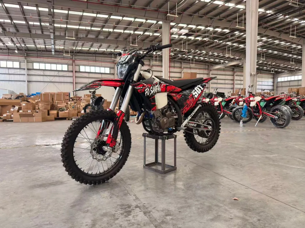 300cc Four-Stroke Water-Cooled 29HP Professional Off-Road Motorcycle — Media 4