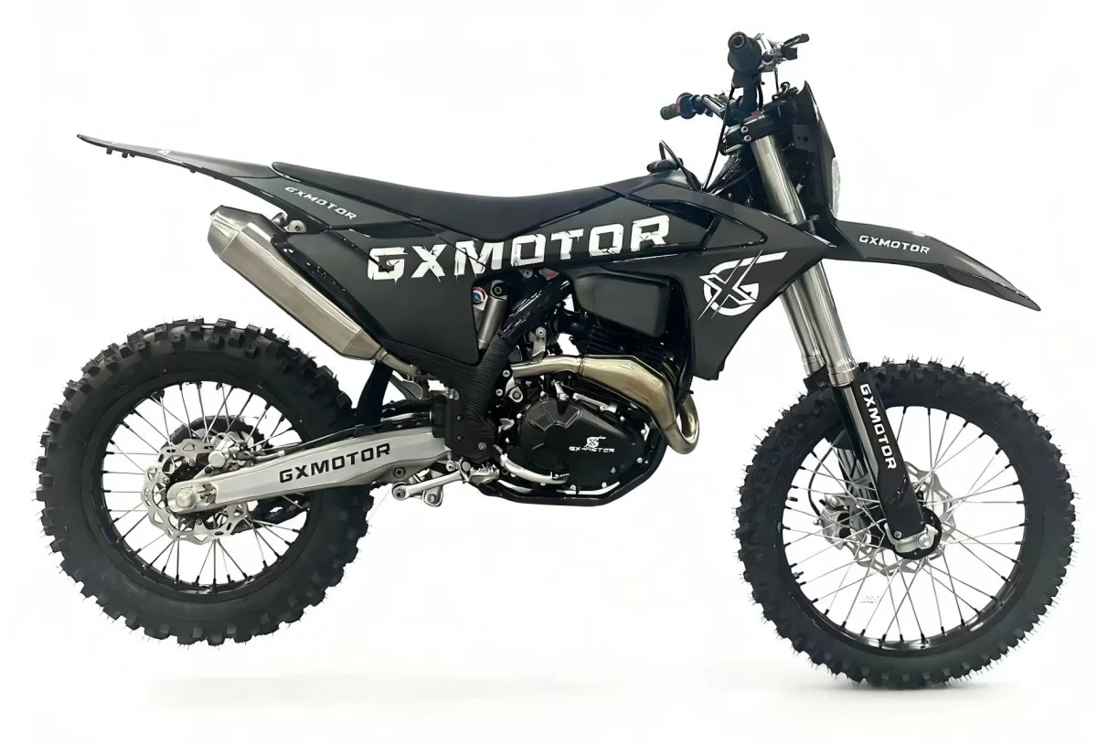 300cc Four-Stroke Air-Cooled Competition Dirt Bike – 21HP, 6-Speed, Balance Shaft — Media 4