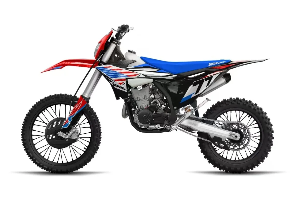 300cc Water-Cooled Single-Cylinder 26HP Electric Start Dirt Bike — Media 5