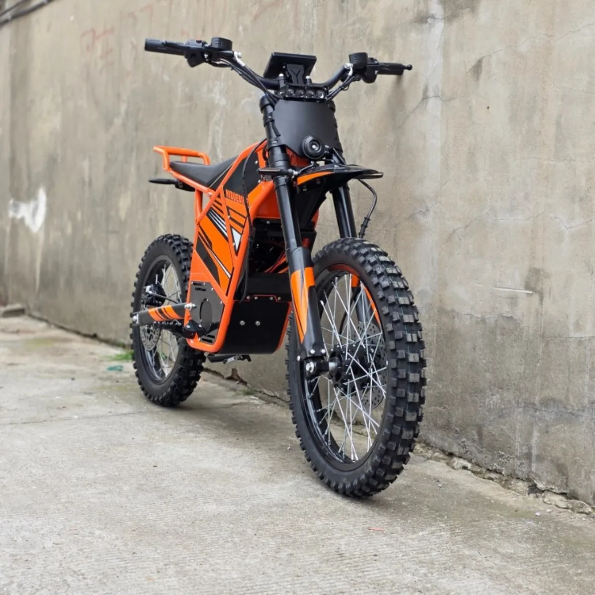 72V 8000W Mid-Drive Electric Off-Road Motorcycle 40Ah Lithium Battery