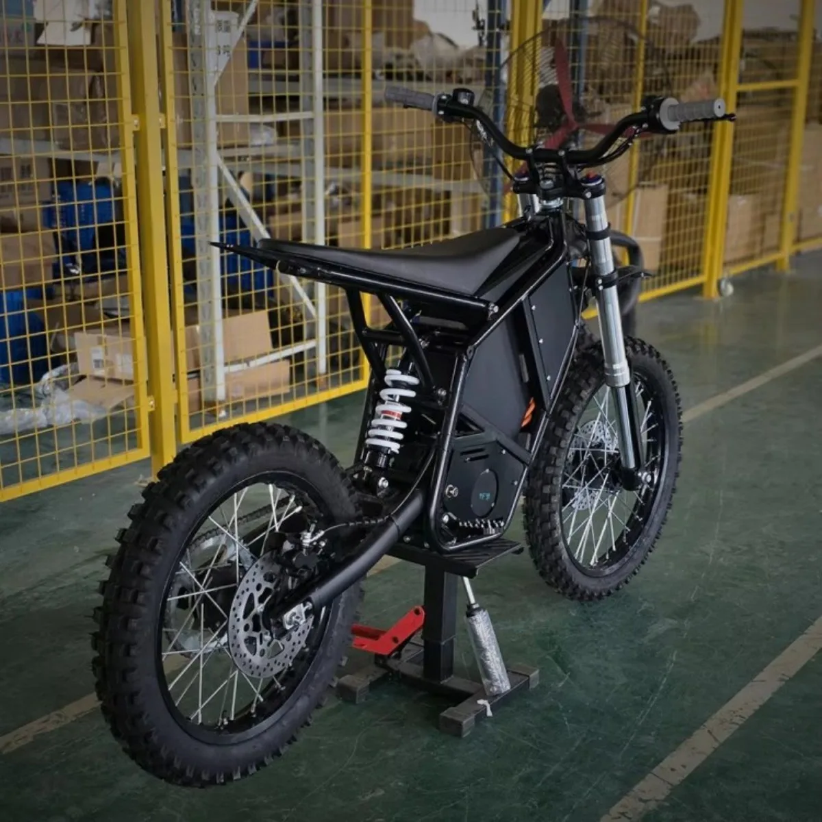 72V 8000W Mid-Drive Electric Off-Road Motorcycle 40Ah Lithium Battery — Media 4