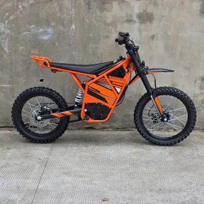 72V 8000W Mid-Drive Electric Off-Road Motorcycle 40Ah Lithium Battery — Media 5