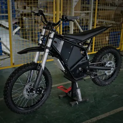 72V 8000W Mid-Drive Electric Off-Road Motorcycle 40Ah Lithium Battery — Media 3