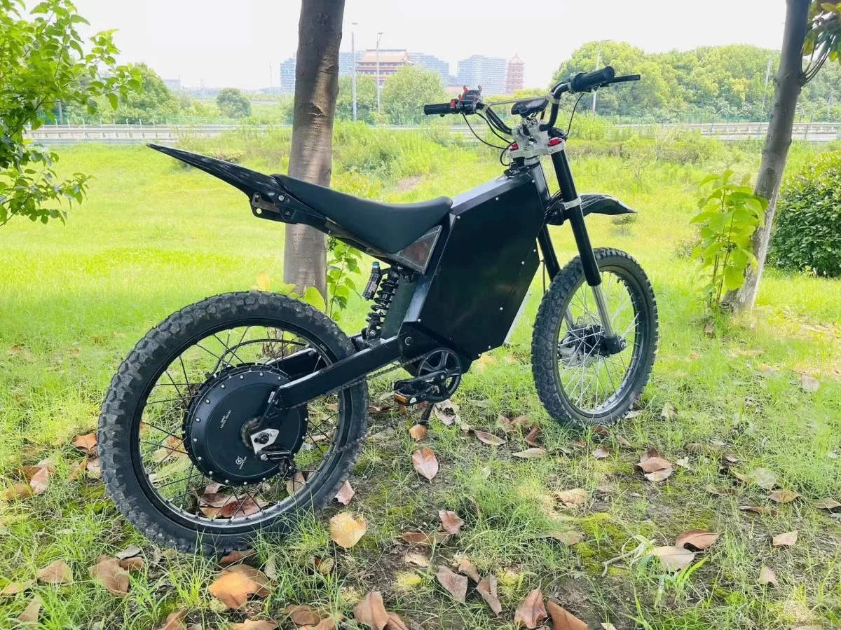 15000W Peak-Power Electric City E-Bike | 72V 70Ah Lithium Battery | Single-Speed Rear Hub Motor | High-Carbon Steel Frame — Media 5