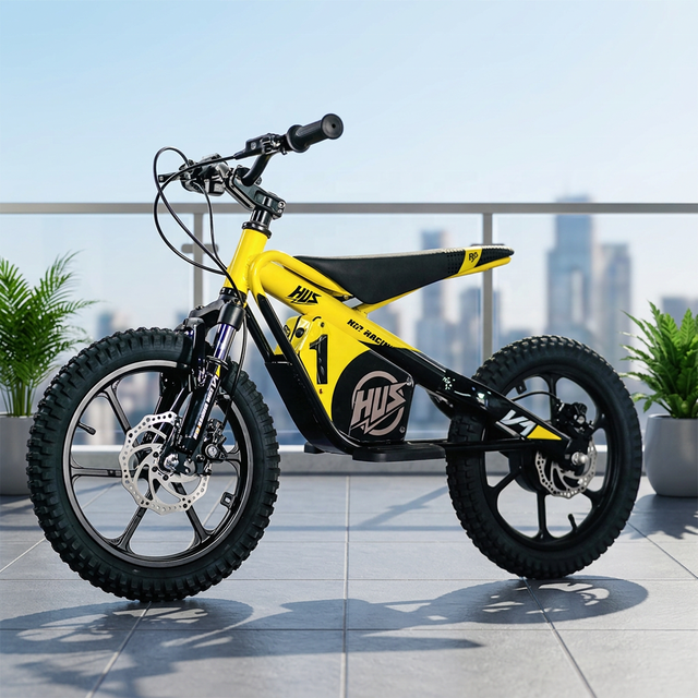 دراجة كهربائية للأطفال طراز BMX للطرق الوعرة 650 واط بألمنيوم