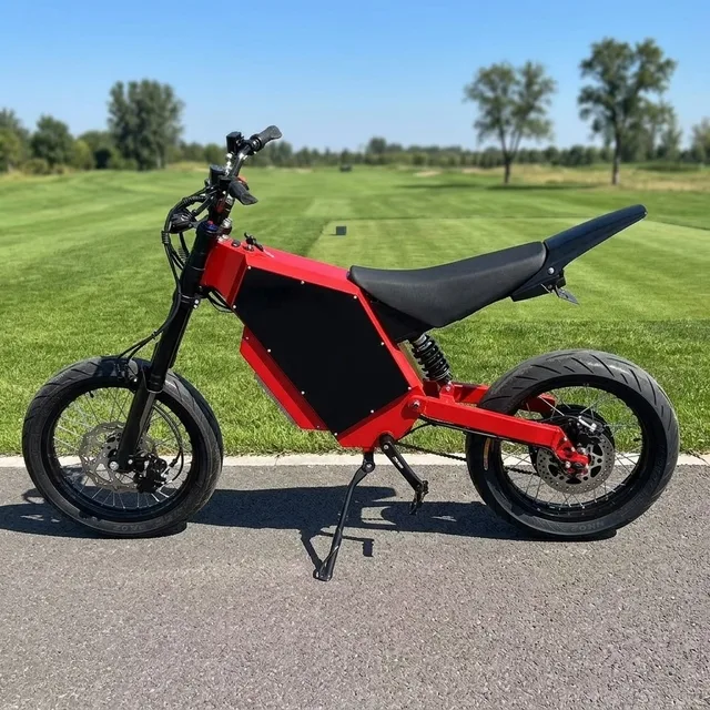15000W 72V Bomber-Style Electric Bike with 75Ah Lithium Battery