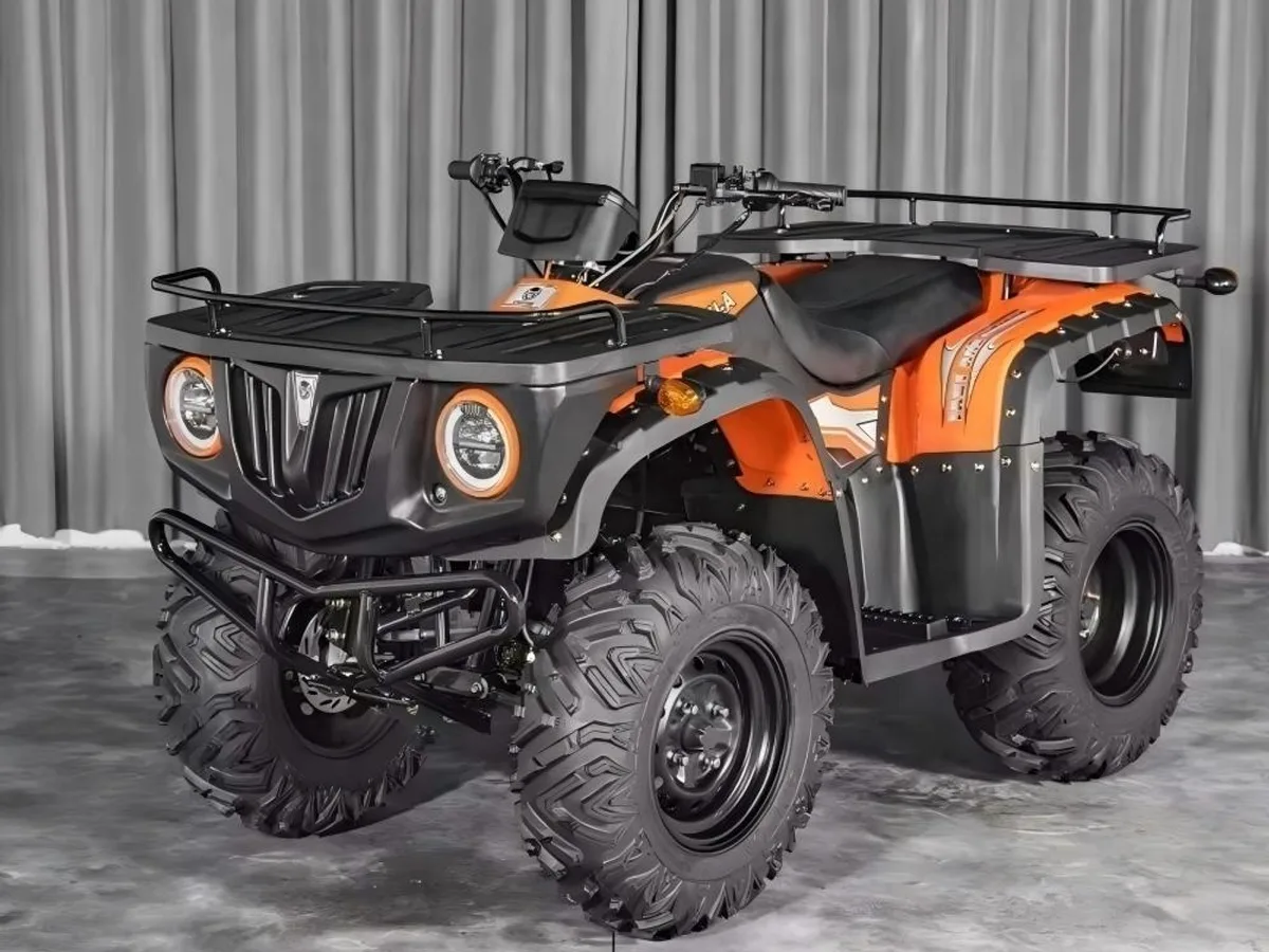 11HP 4.6kWh Electric ATV Automatic 65km/h 2WD Shaft Drive Disc Brakes 50-60km Range Differential Lock >60V 100kg — Media 2