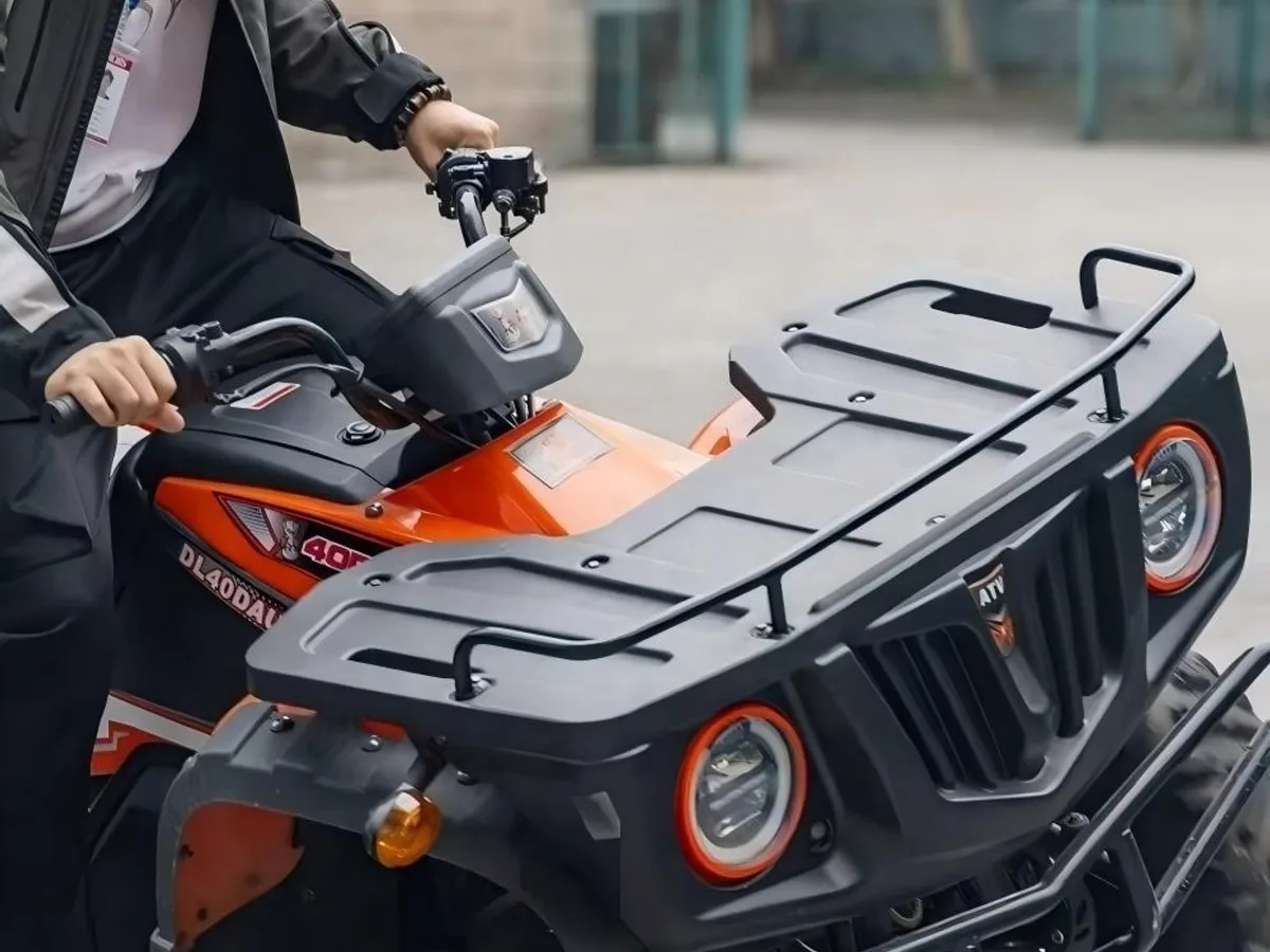 11HP 4.6kWh Electric ATV Automatic 65km/h 2WD Shaft Drive Disc Brakes 50-60km Range Differential Lock >60V 100kg — Media 3
