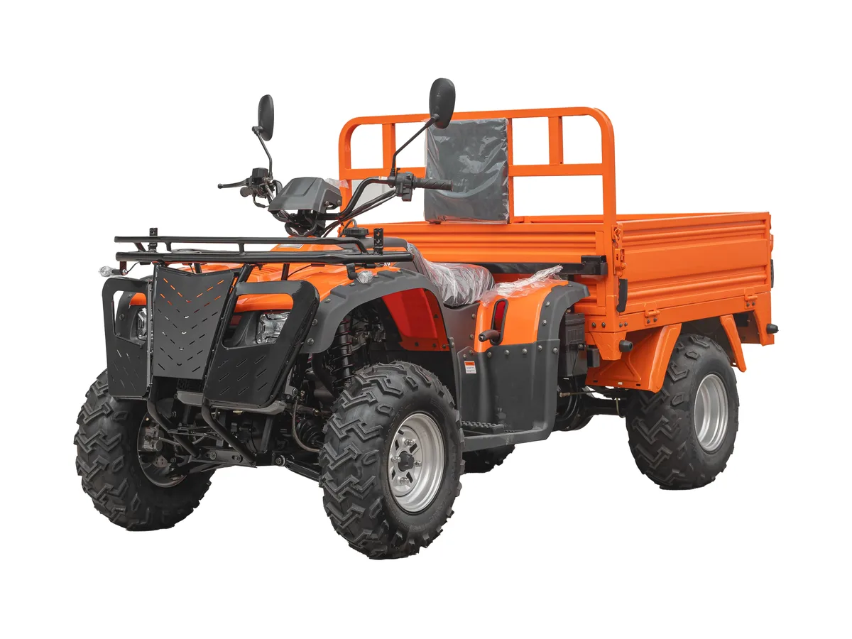 300cc 4WD Utility ATV KING GANG  | CVT Off-Road Farm Quad Bike 4 Stroke Automatic EEC Certified Fuel Start — Media 2