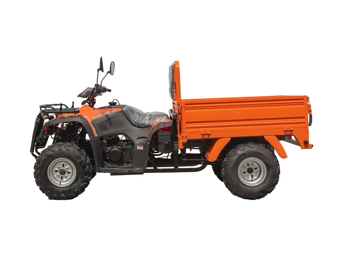 300cc 4WD Utility ATV KING GANG  | CVT Off-Road Farm Quad Bike 4 Stroke Automatic EEC Certified Fuel Start — Media 3