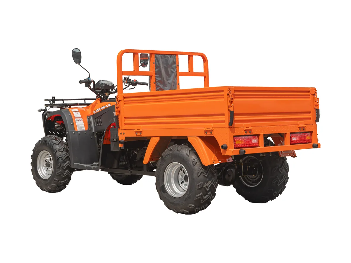 300cc 4WD Utility ATV KING GANG  | CVT Off-Road Farm Quad Bike 4 Stroke Automatic EEC Certified Fuel Start — Media 5