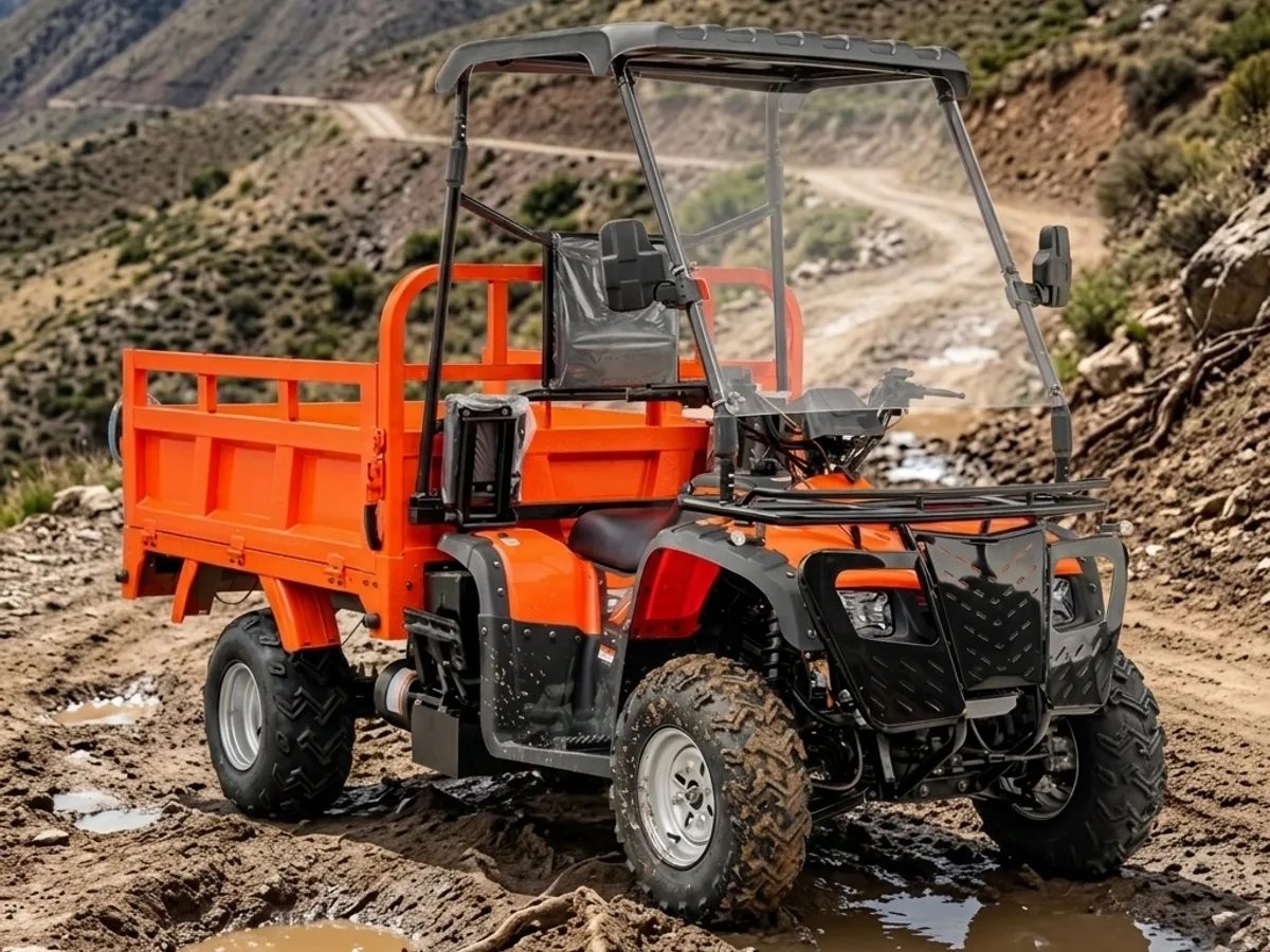 300cc Four-Stroke Water-Cooled 4WD Manual Utility UTV – 400kg Payload, EEC Certified