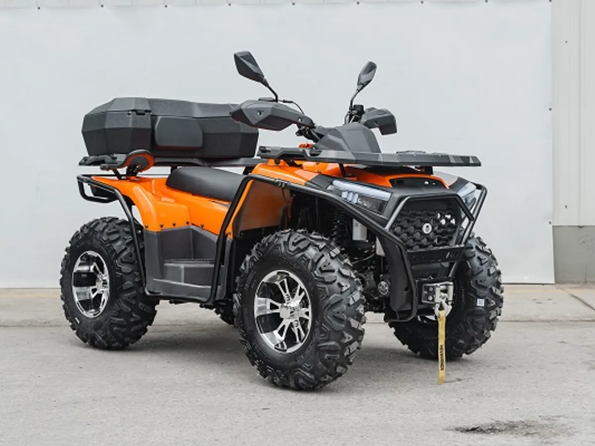 300cc Four-Stroke Water-Cooled 4x4 Utility ATV – Shaft Drive, Locking Differential, 200kg Payload — Media 3